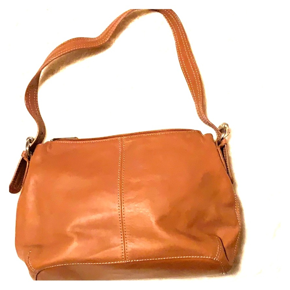Tignanello brown leather purse